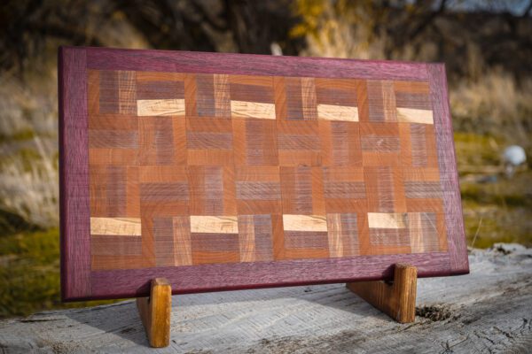 DSC00494 Purple Heart and Maple Board