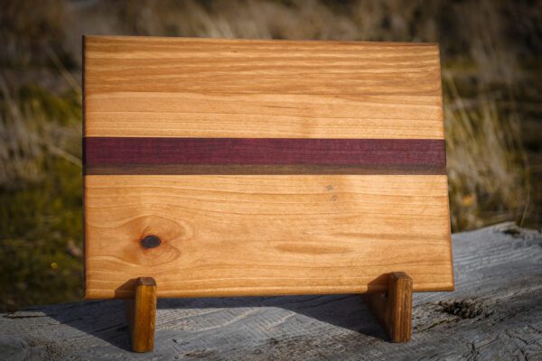 DSC00515 Maple, Purpleheart and Ironwood Board