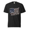 Unisex She May Be Tattered Flag- White Letters