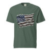 Unisex She May Be Tattered Flag- White Letters