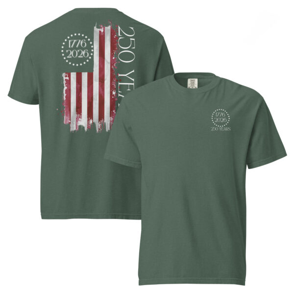 Unisex 250 Years Flag T-shirt