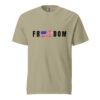 Unisex Freedom Shirt- Black Letters