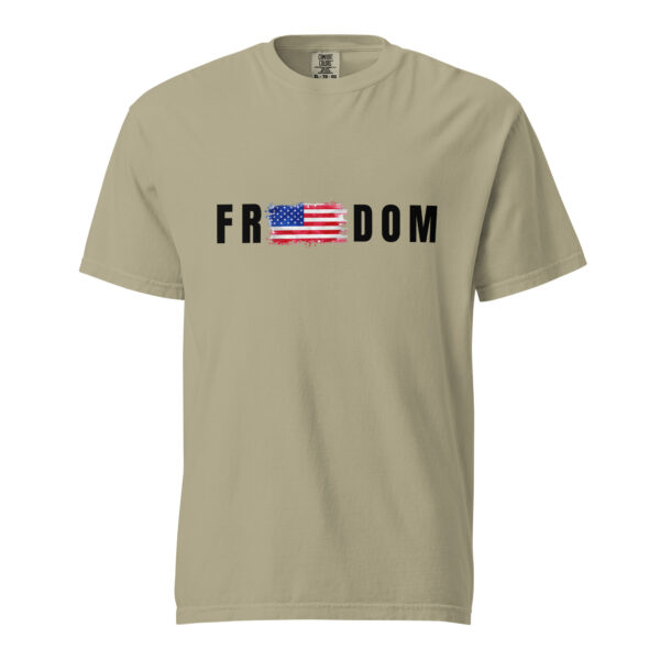 Unisex Freedom Shirt- Black Letters