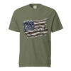 Unisex She May Be Tattered Flag- White Letters