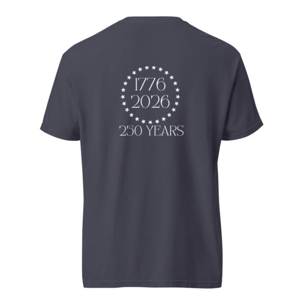 unisex-garment-dyed-heavyweight-t-shirt-navy-back-6a147c10a781c.jpg Unisex Freedom Shirt- White Letters