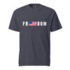 unisex-garment-dyed-heavyweight-t-shirt-navy-front-6a147c10a61ae.jpg Unisex Freedom Shirt- White Letters