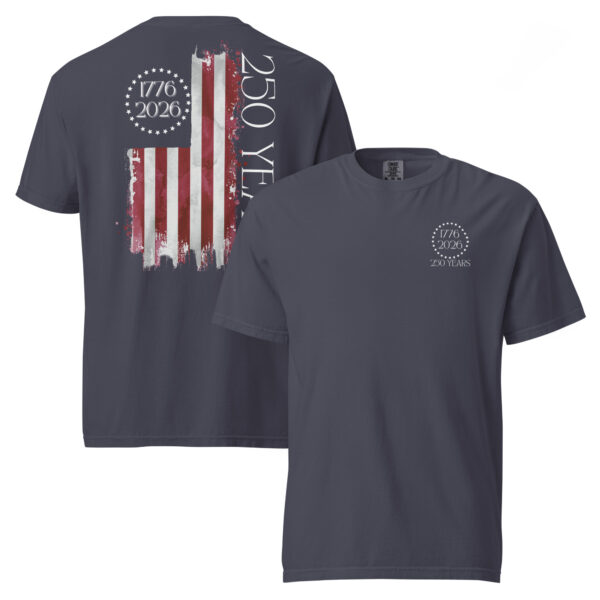 Unisex 250 Years Flag T-shirt