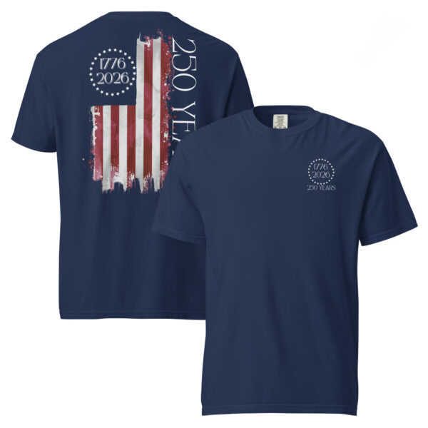 Unisex 250 Years Flag T-shirt