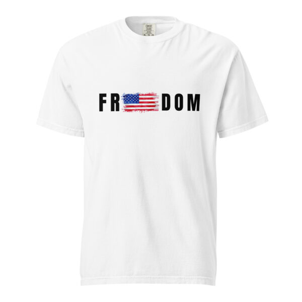 Unisex Freedom Shirt- Black Letters